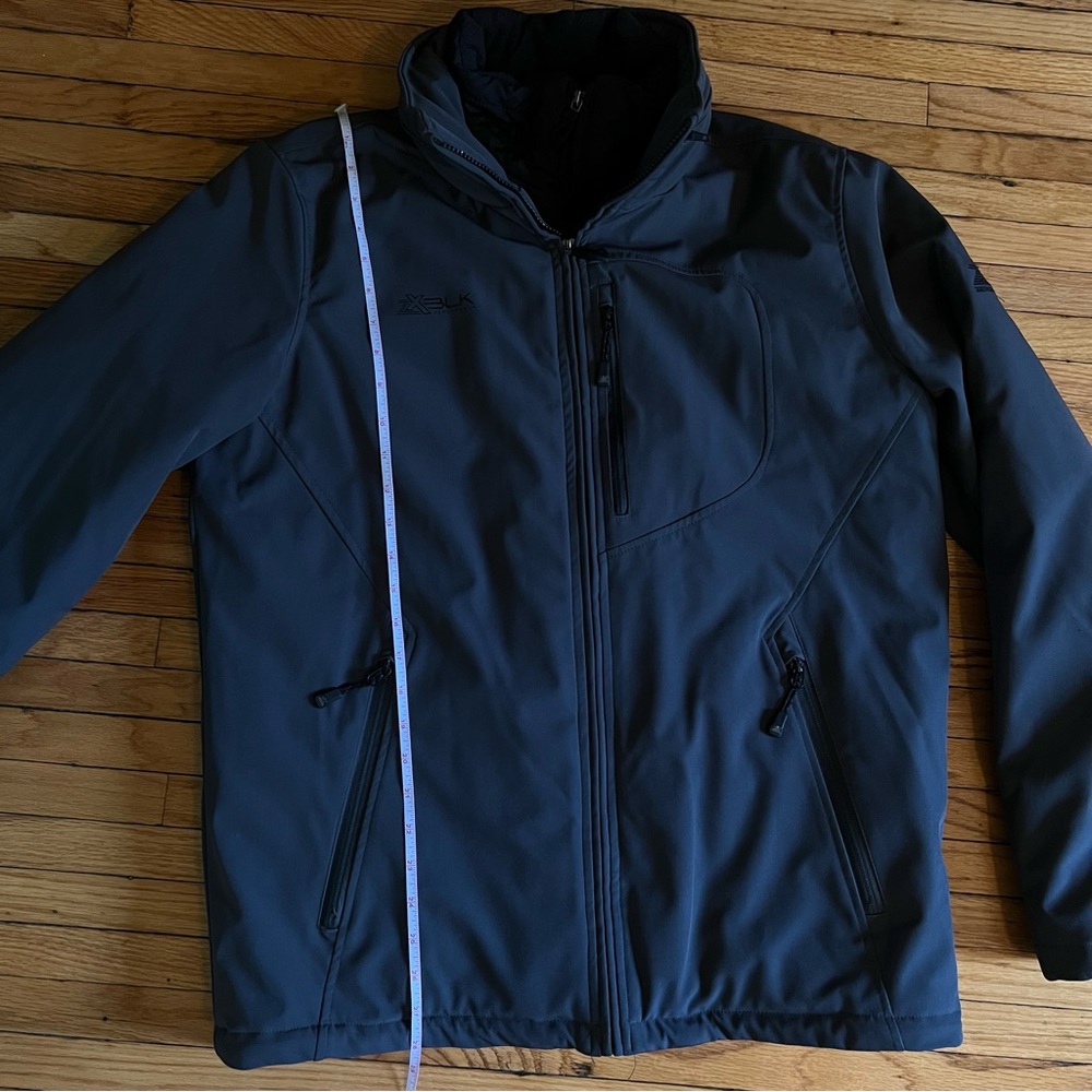 Performance Jacket, Full Zip, Convertible Hood, B… - image 7